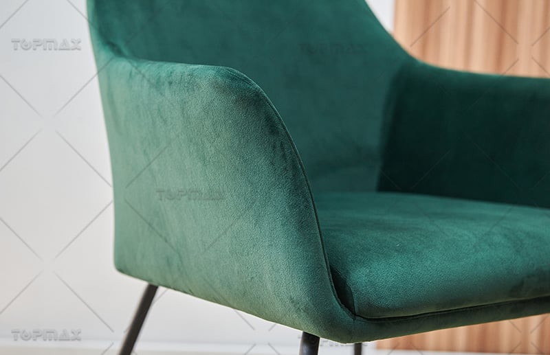 Green Fabric Dining Chairs Factory