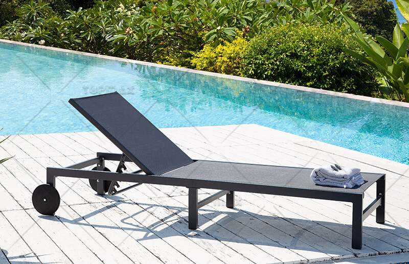 Aluminium Pool Loungers Factory