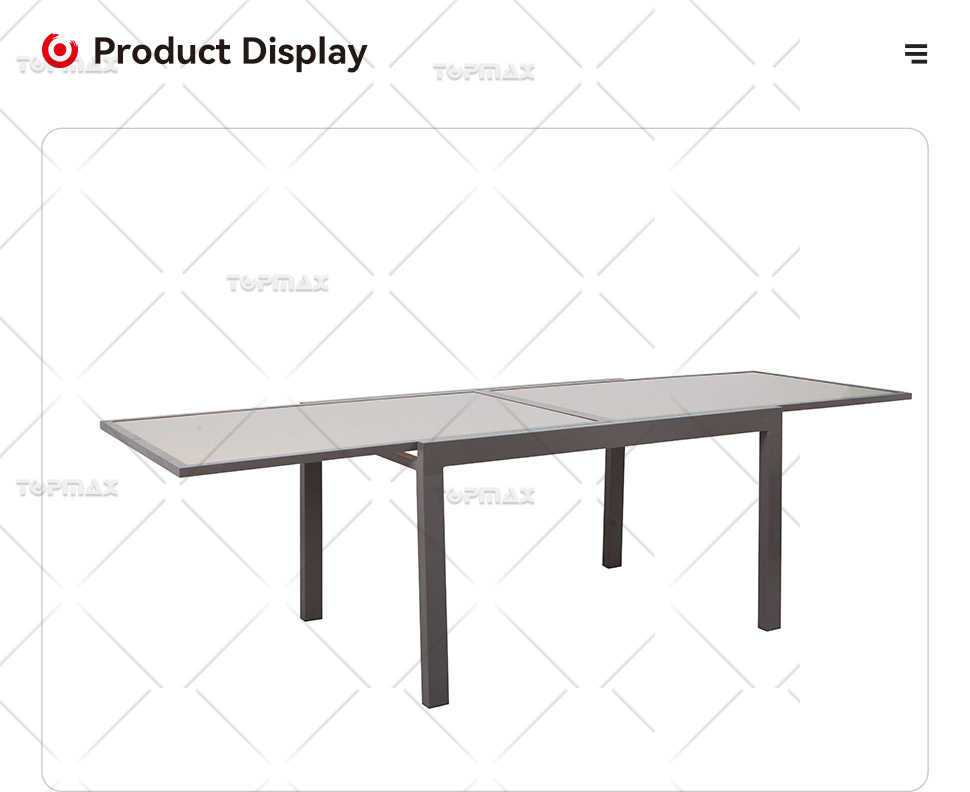 Extendable Outdoor Dining Table Supplier