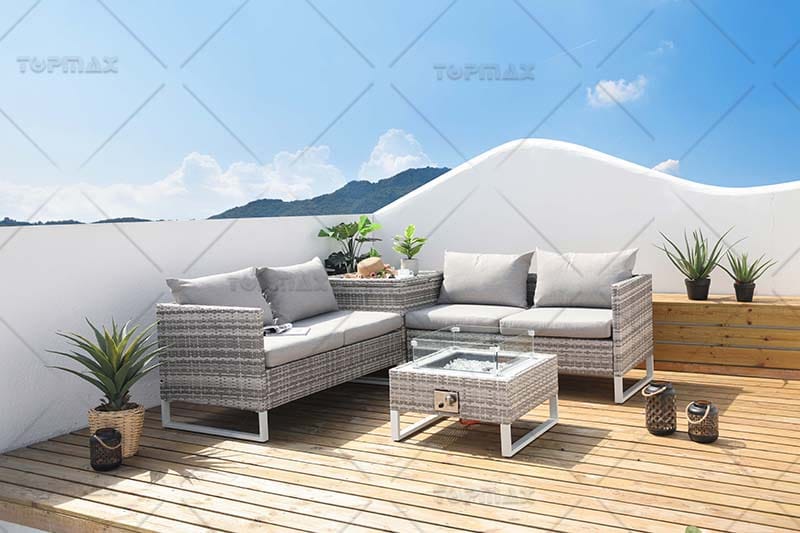 L Shape Outdoor Sofa Manufacturer