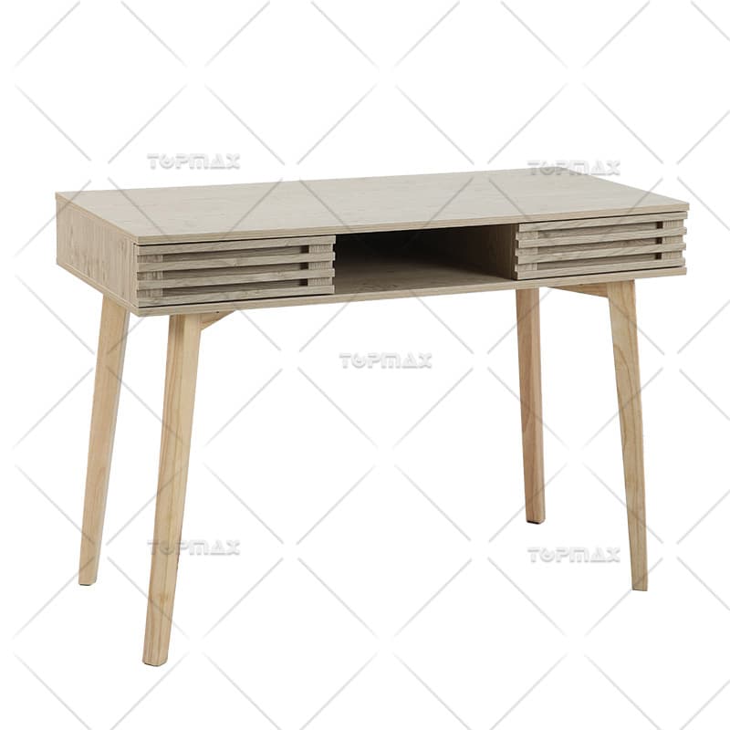 Wholesale Wooden Computer Table Oak MDF Drawer 27832