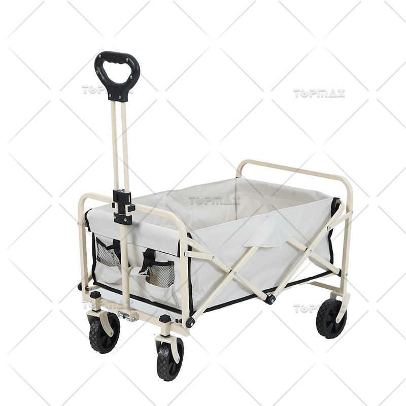 Camping Wagon Trolley Steel 600d Polyester 5 Inches Wheels CM-1600-5C