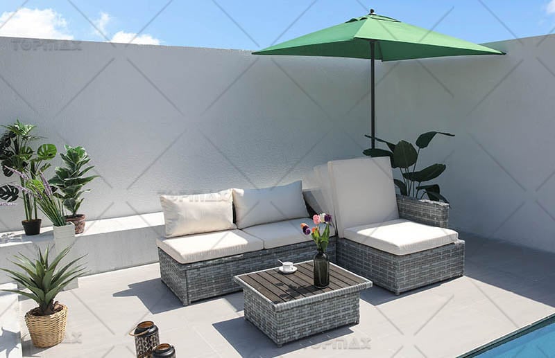 Garden Corner Sofa Sets Supplier