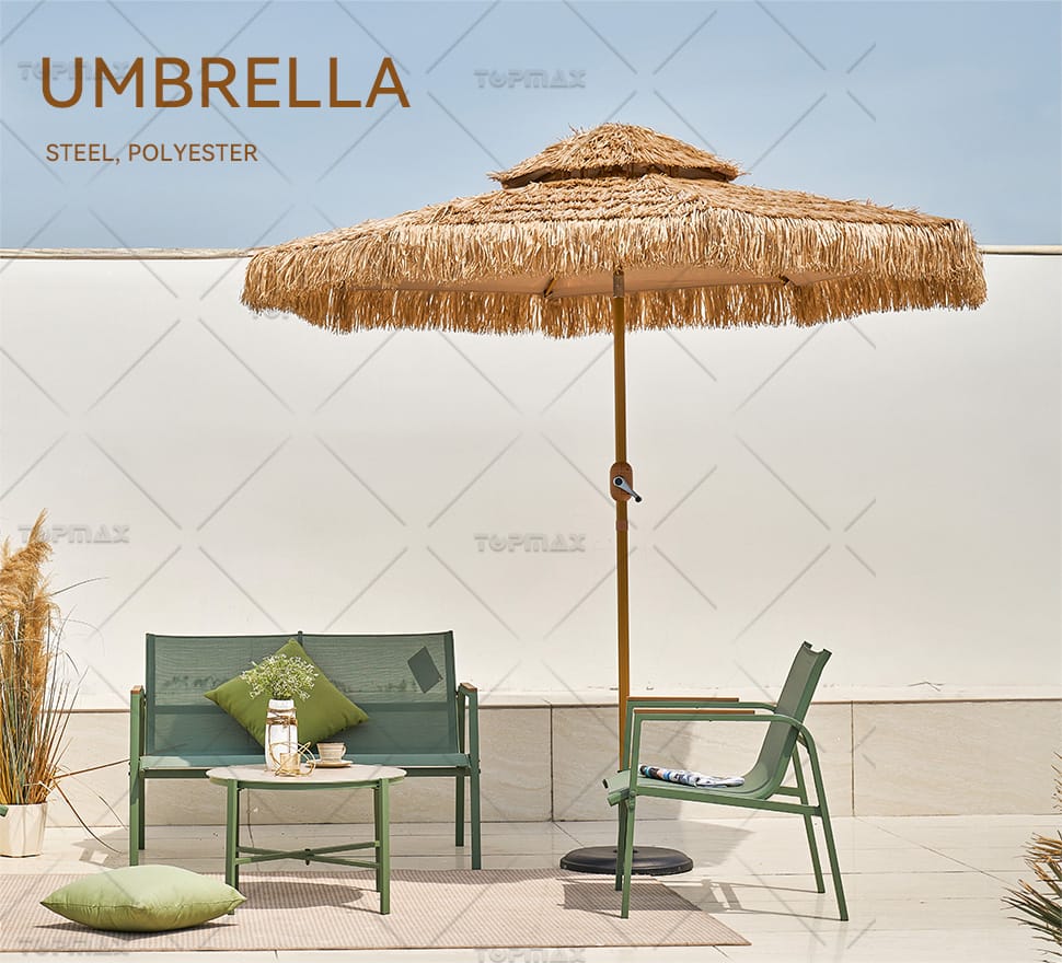 Beach Straw Umbrella Supplier