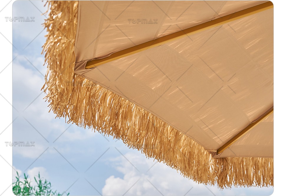 Beach Straw Umbrella Supplier