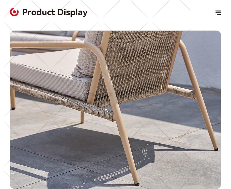 Modern Outdoor Sofa Set Factory