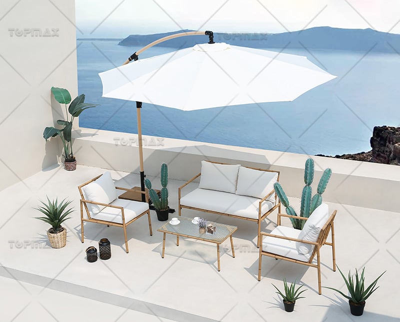 How White Beach Umbrella Add Elegance and Functionality to the Beach