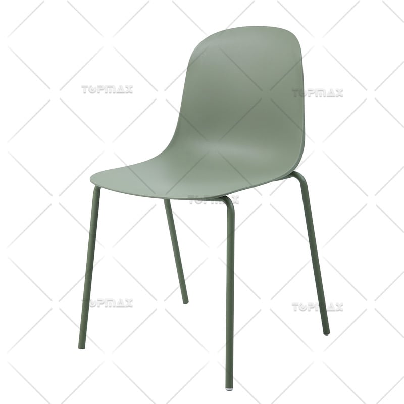 Curved Back Dining Chair Various Colors Comfortable seat 87005A