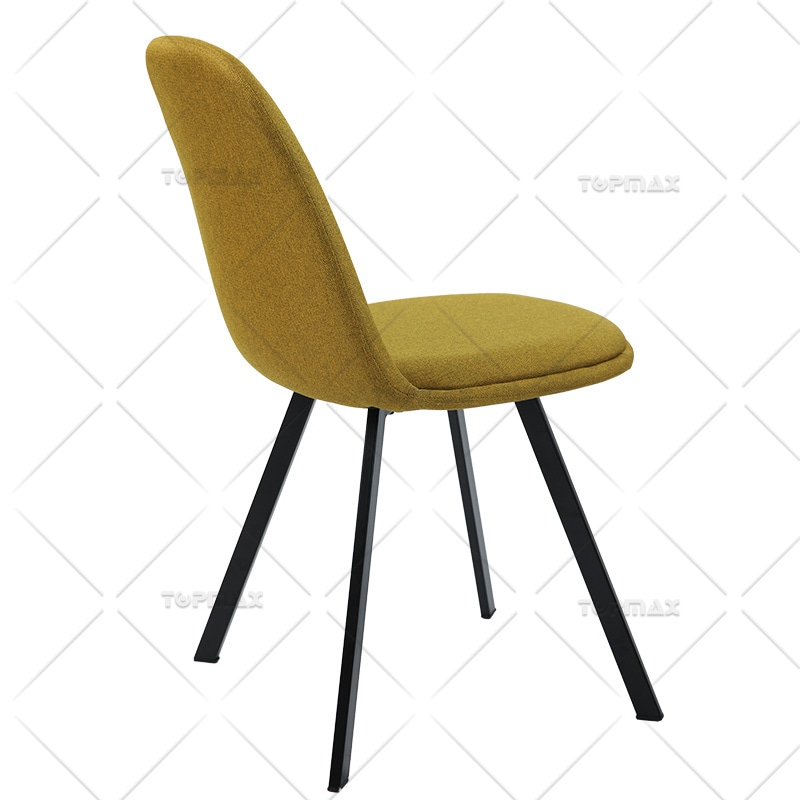 Metal Comfortable Side Chairs Foam Dining Room 80460