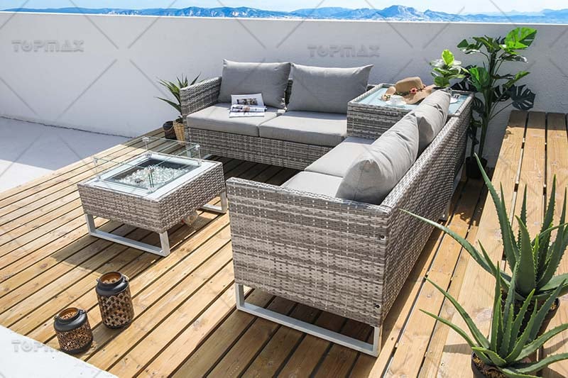 Creating Harmonious Outdoor Space with the Garden L Shape Sofa and Other Outdoor Furniture