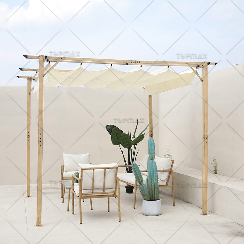 Wholesale Garden Gazebo Powder Coated Steel Waterproof Fabric 60350ST5KD-2W