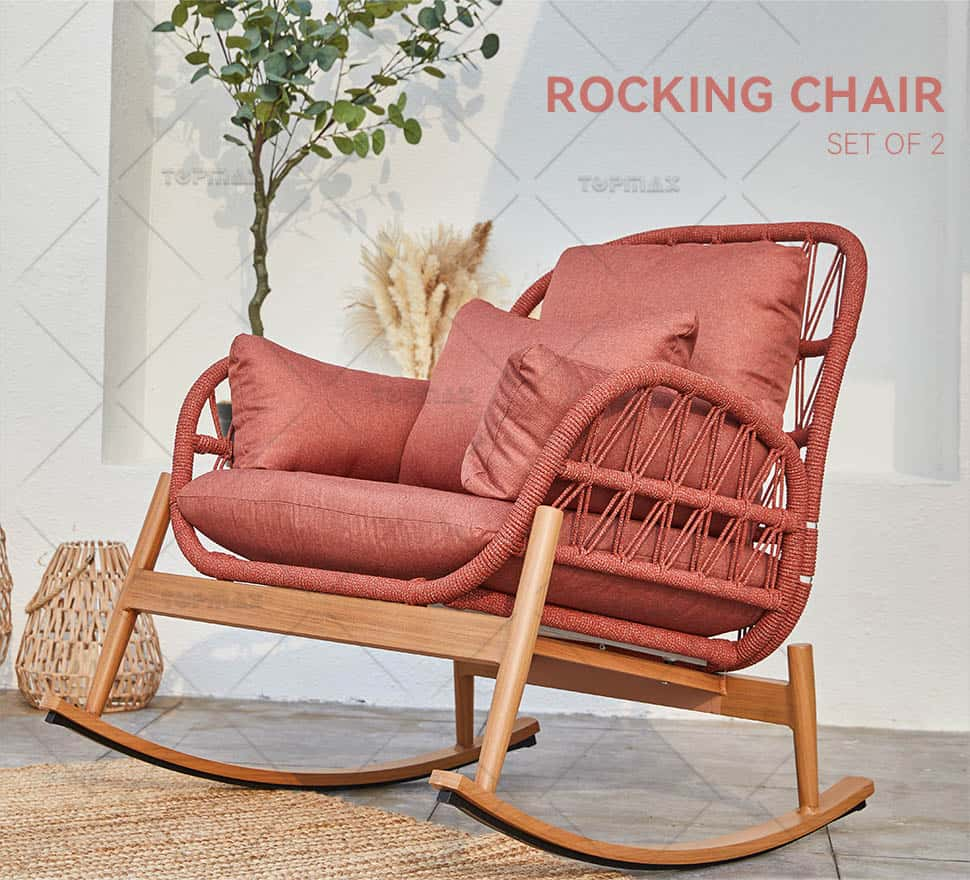 Garden Rocking Chair Set Factory