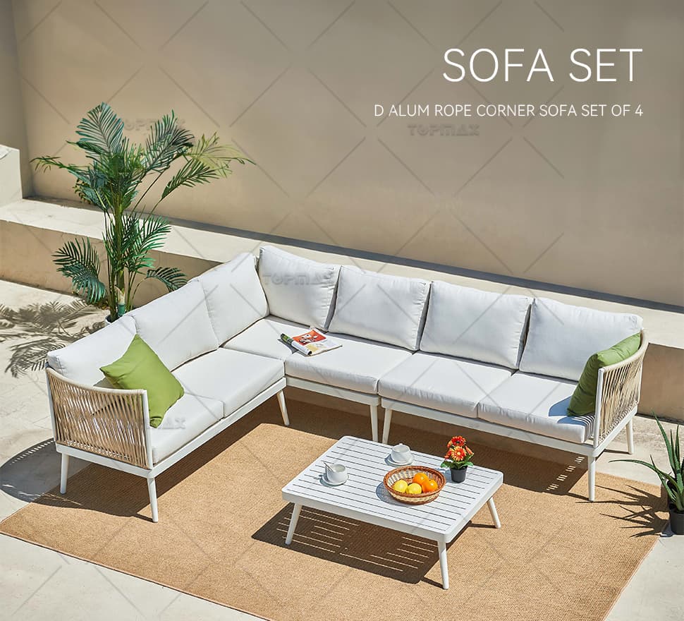 Outdoor Furniture Corner Sofa Factory