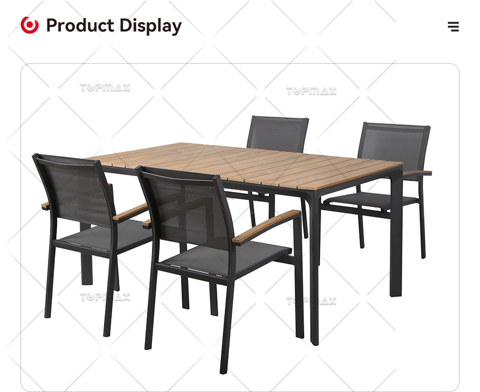 Garden Dining Table Supplier