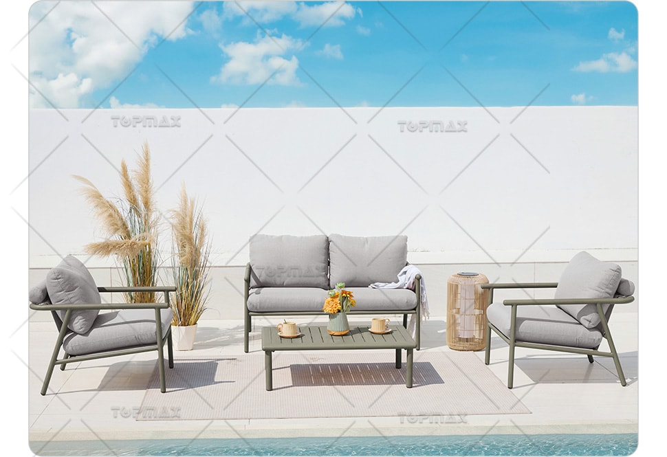 Aluminum Patio Sofa Set Factory