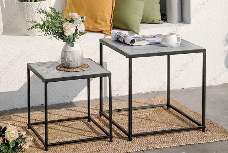 Maximizing Outdoor Space with the Benefits of Outdoor Nesting Coffee Table