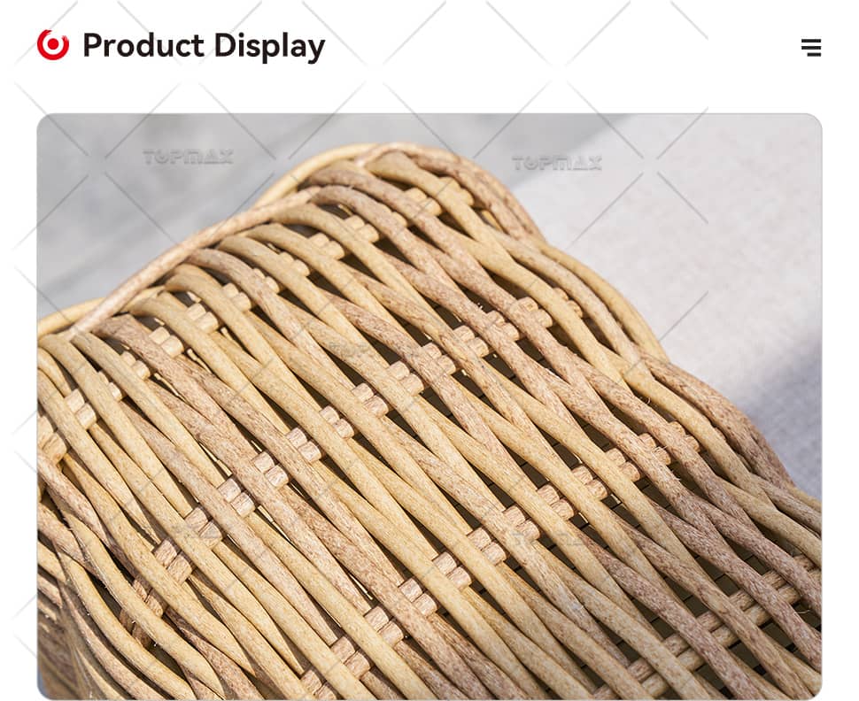 Rattan Garden Corner Sofa Factory