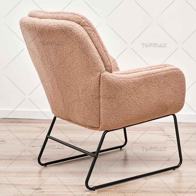 Comfortable Single Arm Chair Double Layer Seat 25068-TD