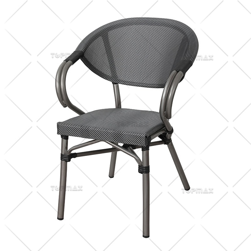 Stackable Outdoor Sling Chairs Dining Aluminum 40893C