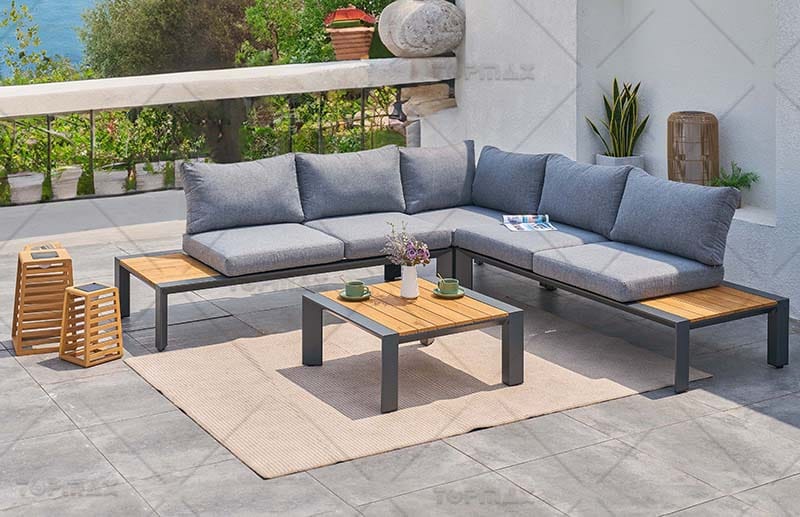 L Shaped Patio Sofa Supplier