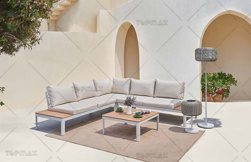 L Shaped Patio Sofa Supplier