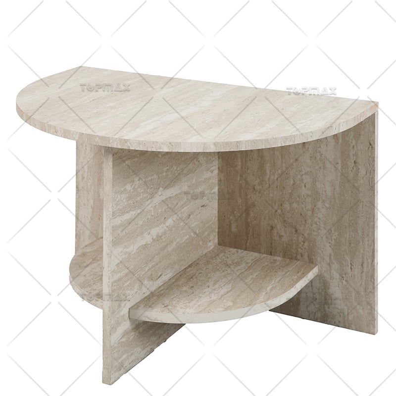 Nordic Side Table KD MDF Board Living Room Elegance 62299B-TP