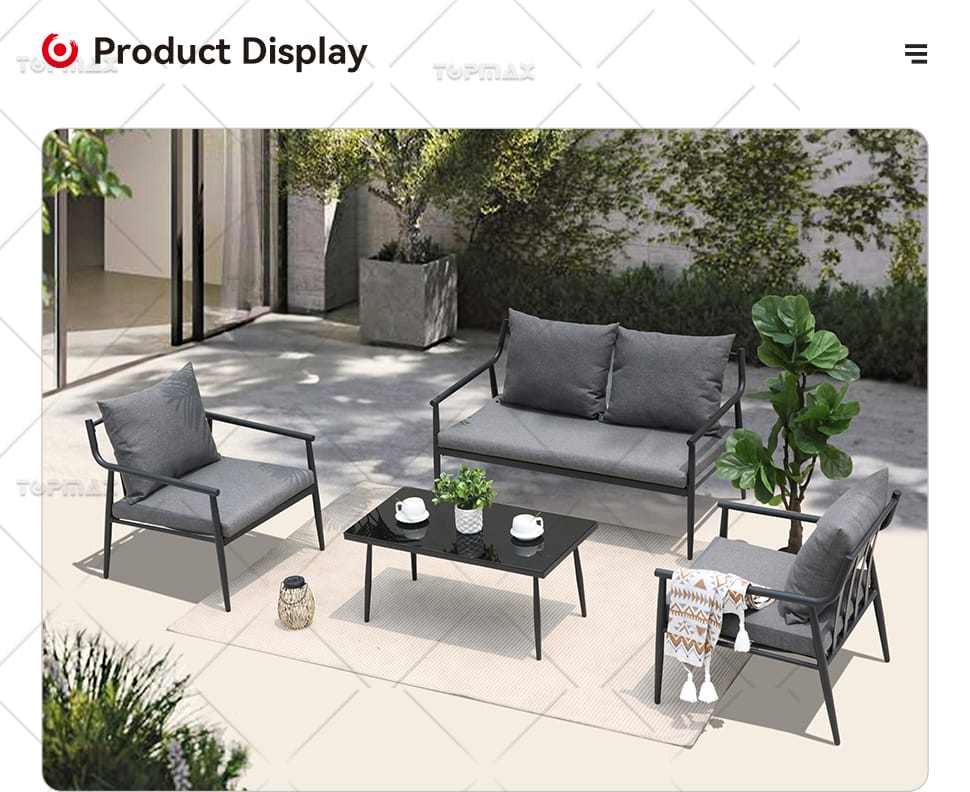 Outdoor Sofa And Table Set Factory