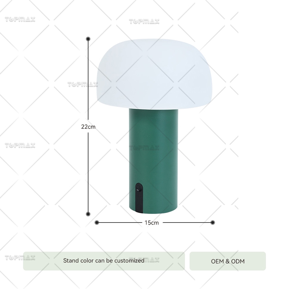 Stepless Dimming LED Garden Table Lamp EVA IP44 Powder Coated 91514A2