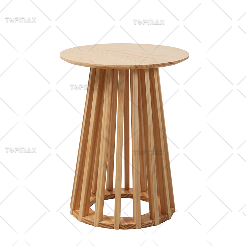 Modern Wood Side Table Natural Pine Wooden Side Tables For Living Room SD10095