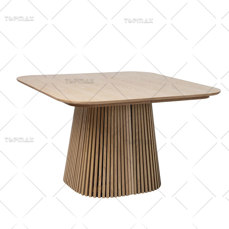 Expanding Table MDF Modern Extendable Dining Table with KD Base 80450