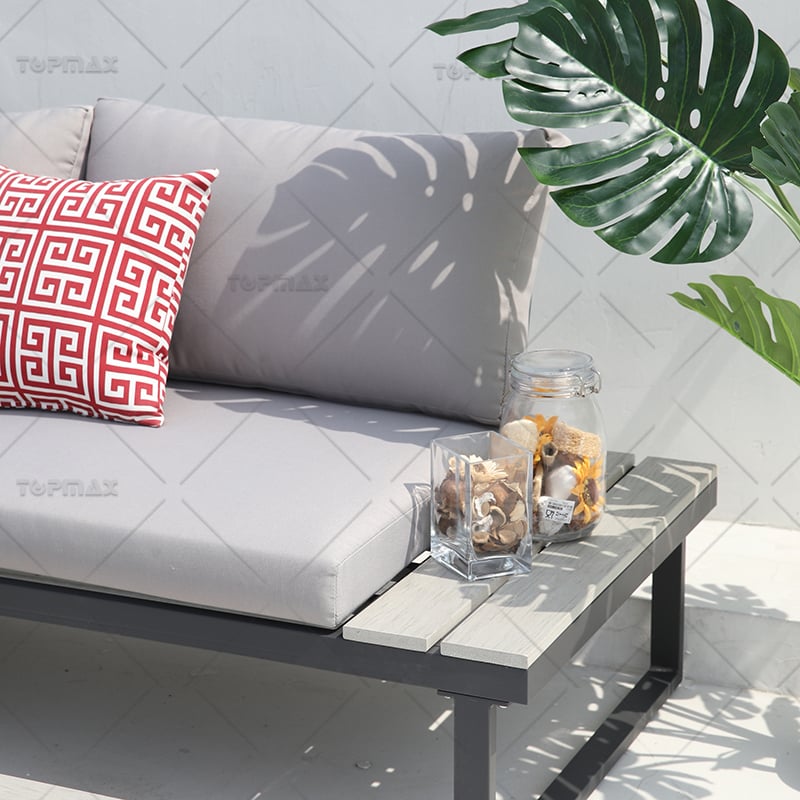 Corner Garden Set Steel Garden Furniture Corner Sofa Multi Combined Design 24381-SET4