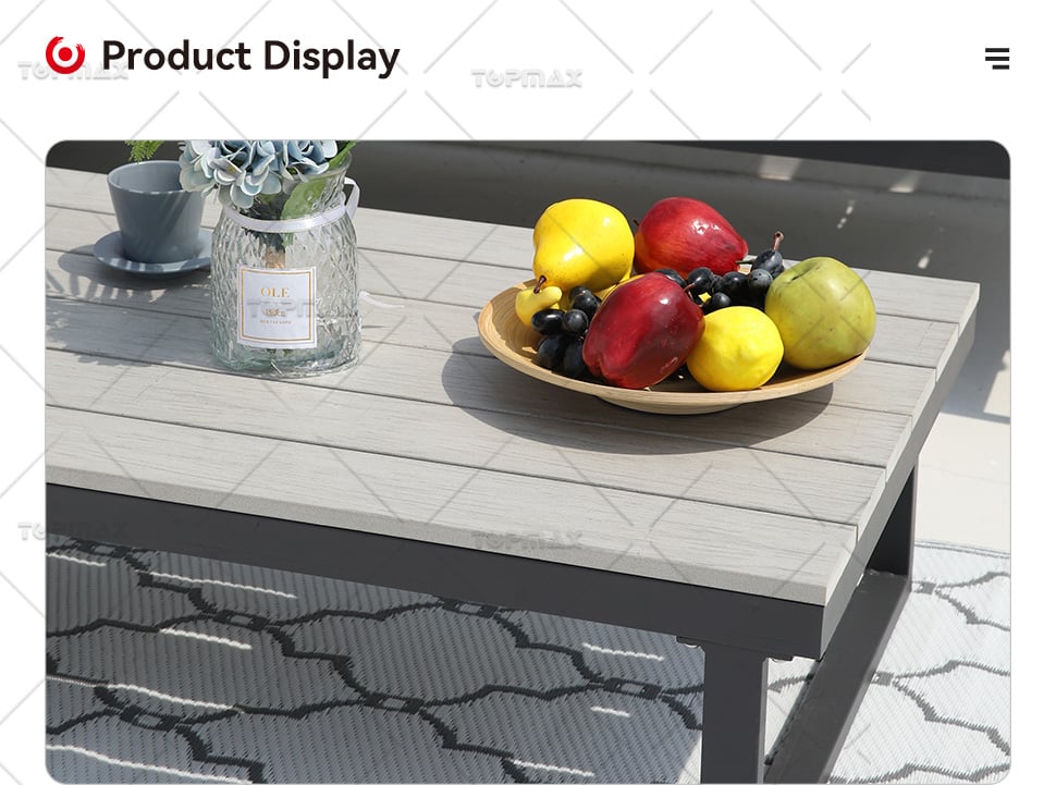 Garden Furniture Corner Sofa Manufacturer