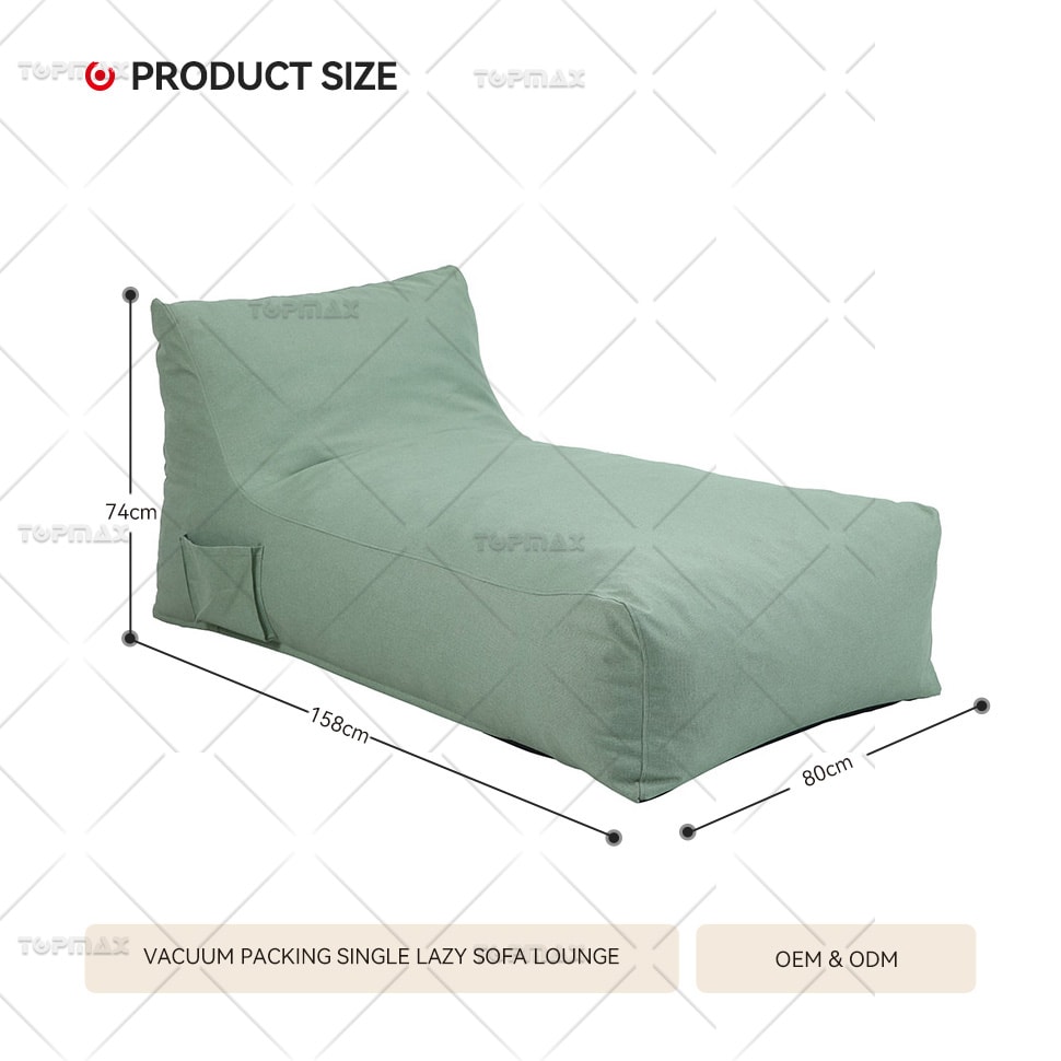 Outdoor Single Sofa Vacuum Packing Single Garden Sofa Lazy 95430LG-OL
