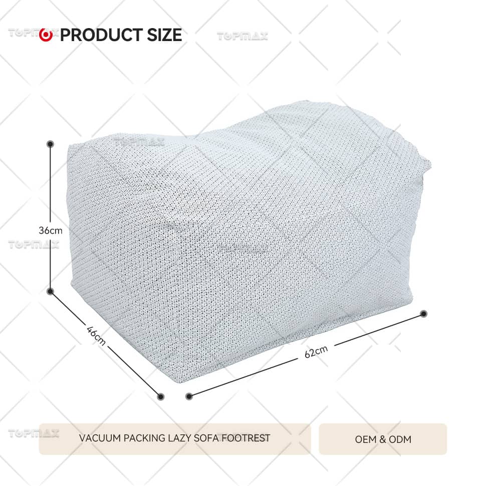 Outdoor Comfortable Couch Lazy Sofa Footrest Bean Bag Outdoor Sofa 95430ST-OL