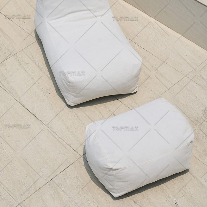 Outdoor Comfortable Couch Lazy Sofa Footrest Bean Bag Outdoor Sofa 95430ST-OL
