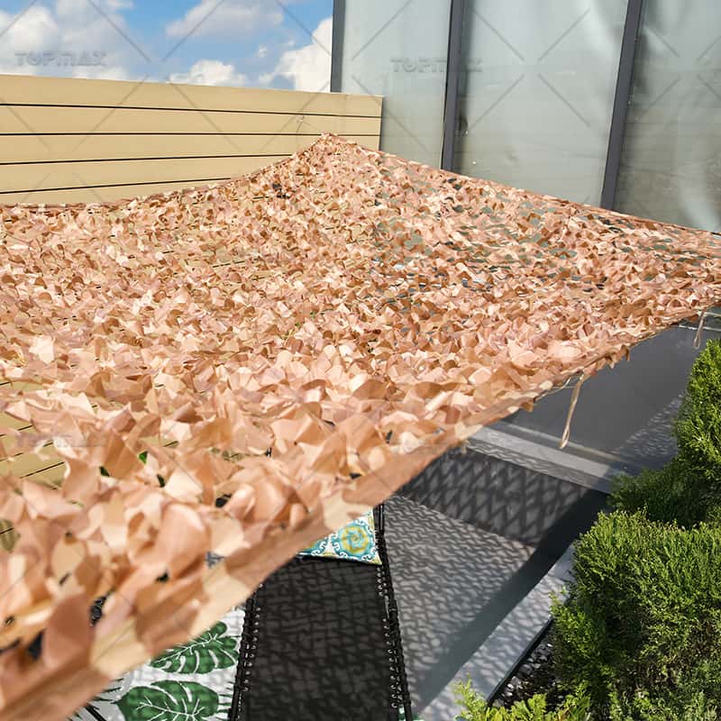Outdoor Sunshade Rectangle Camouflage Patio Sunshade Oxford Fabric 60486S2-P