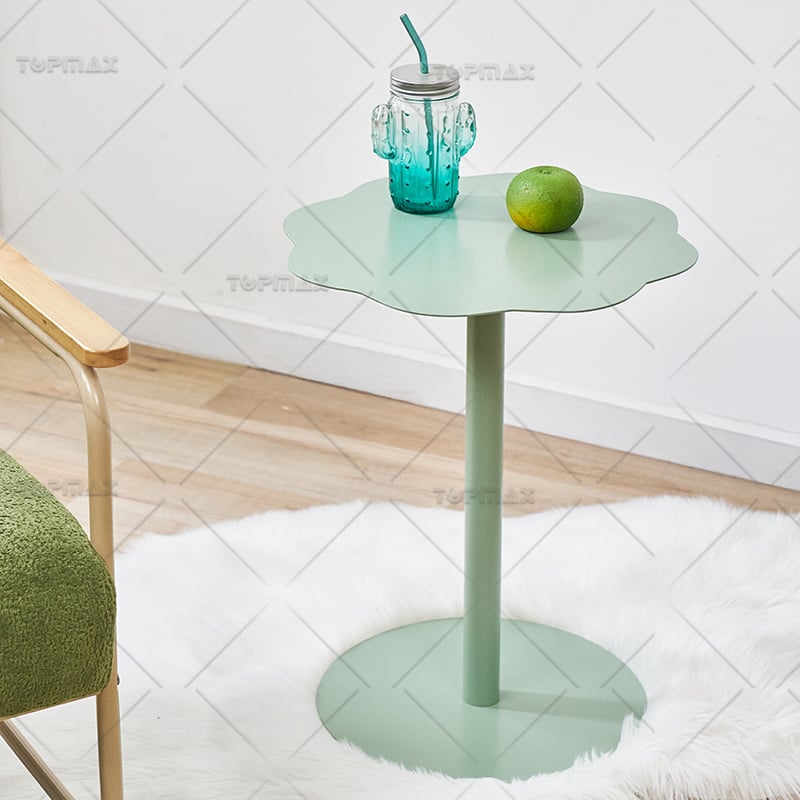 Small Narrow Side Table Steel Simple Side Table Stable 62305B-42X42