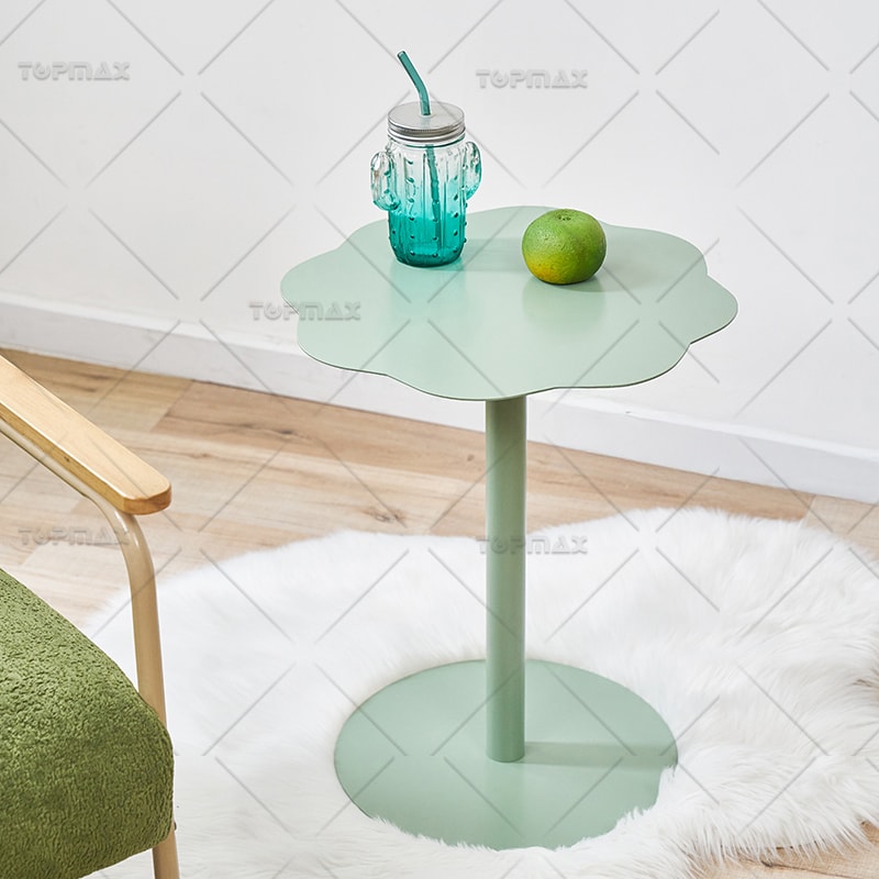 Small Narrow Side Table Steel Simple Side Table Stable 62305B-42X42