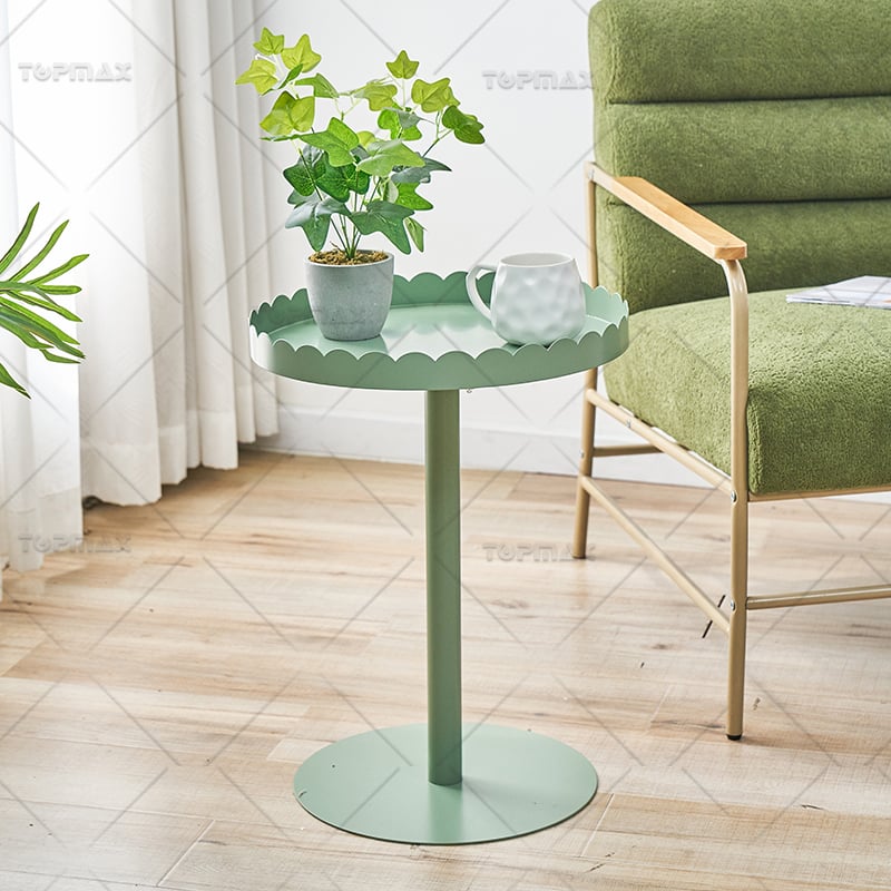 Steel Side Table Powder Coating Small Metal Side Table 62305C-40